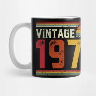 Vintage 1975 Birthday Gift Retro Style Mug